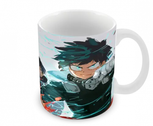 Caneca Polímero My Hero Academia Personalizada