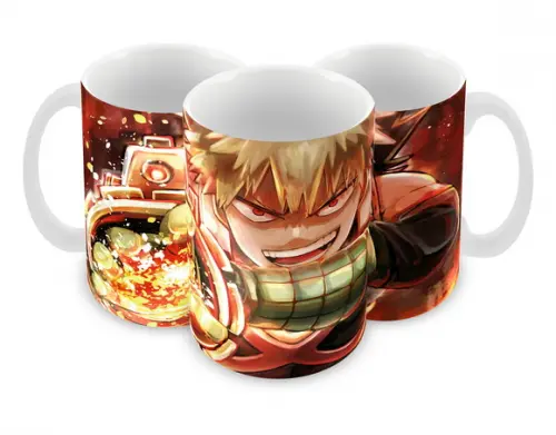 Caneca Polímero My Hero Academia Personalizada