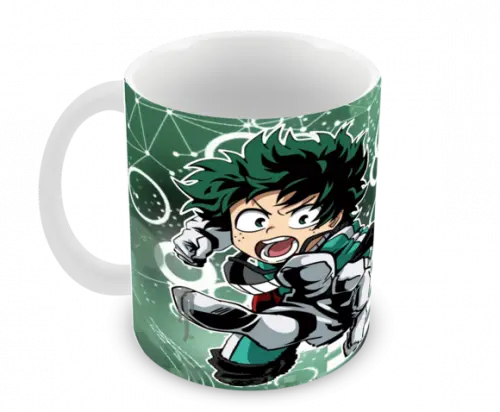 Caneca Polímero My Hero Academia Personalizada