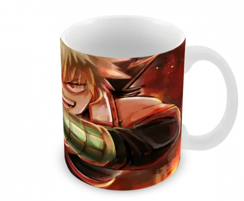 Caneca Polímero My Hero Academia Personalizada