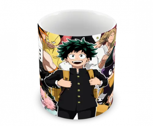 Caneca Polímero My Hero Academia Personalizada