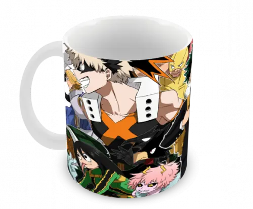 Caneca Polímero My Hero Academia Personalizada