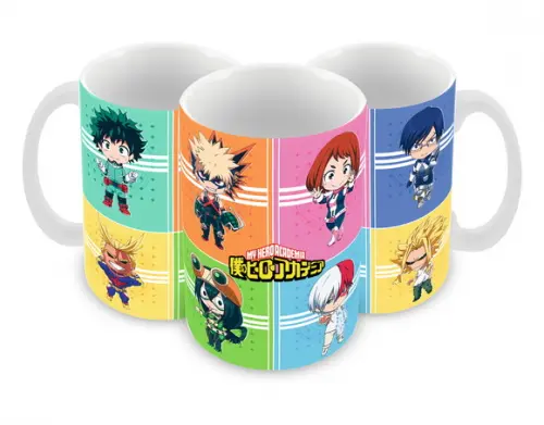 Caneca Polímero My Hero Academia Personalizada