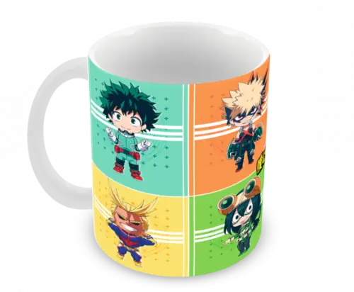 Caneca Polímero My Hero Academia Personalizada