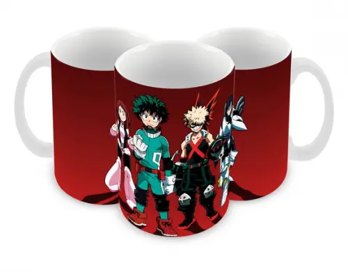 Caneca Polímero My Hero Academia Personalizada