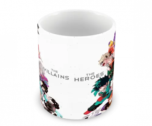 Caneca Polímero My Hero Academia Personalizada