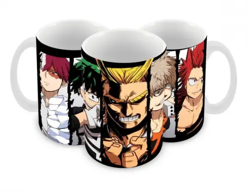 Caneca Polímero My Hero Academia Personalizada