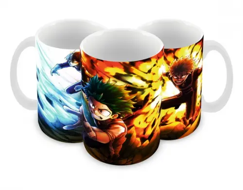 Caneca Polímero My Hero Academia Personalizada