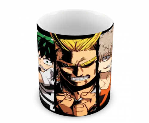 Caneca Polímero My Hero Academia Personalizada