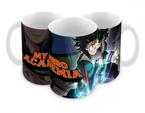 Caneca Polímero My Hero Academia Personalizada