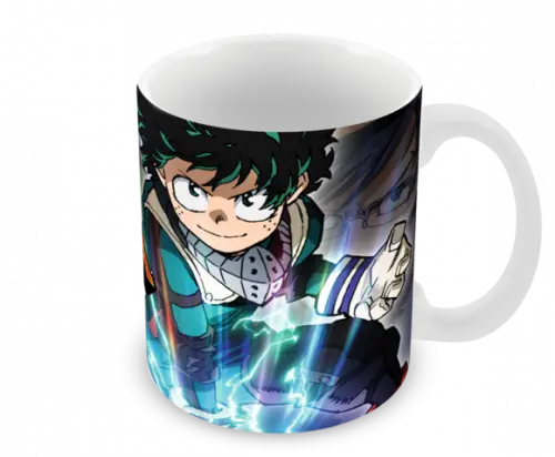 Caneca Polímero My Hero Academia Personalizada