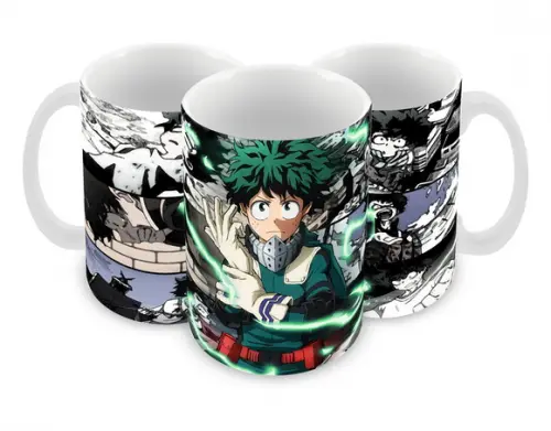 Caneca Polímero My Hero Academia Personalizada