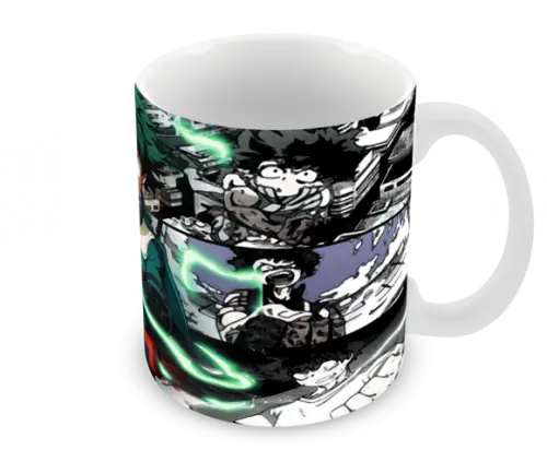 Caneca Polímero My Hero Academia Personalizada