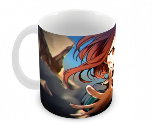 Caneca Polímero My Hero Academia Uraraka Personalizada