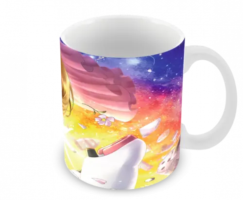 Caneca Polímero My Hero Academia Uraraka Personalizada
