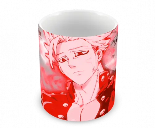 Caneca Polímero Nanatsu no Taizai Ban Personalizada