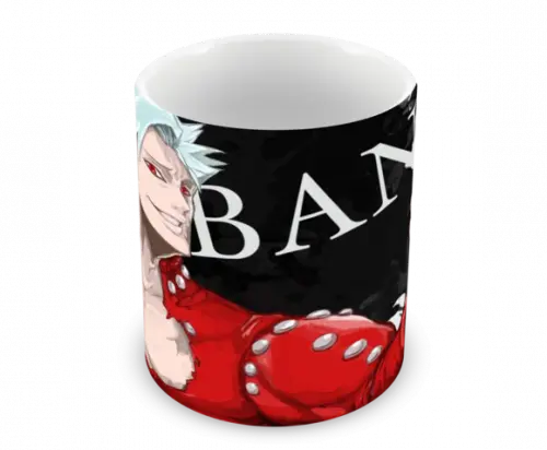 Caneca Polímero Nanatsu no Taizai Ban Personalizada
