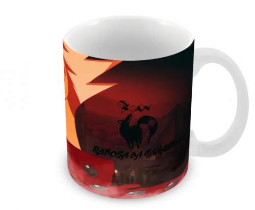 Caneca Polímero Nanatsu no Taizai Ban Personalizada