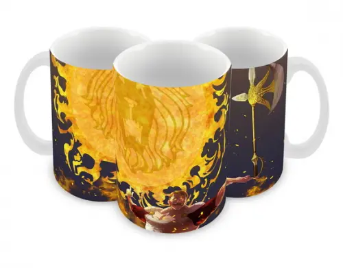 Caneca Polímero Nanatsu no Taizai Escanor Personalizada