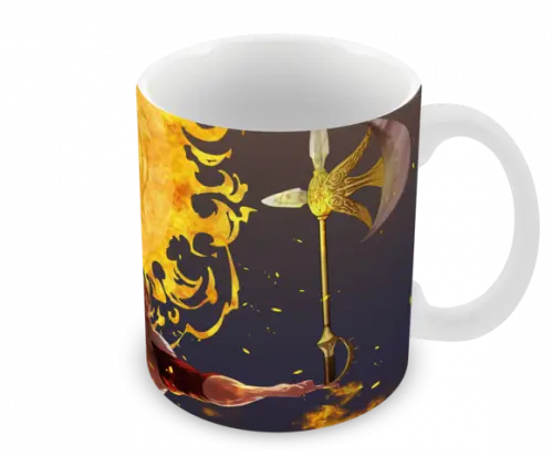 Caneca Polímero Nanatsu no Taizai Escanor Personalizada