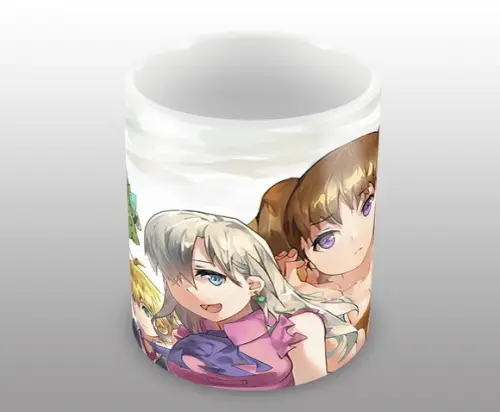 Caneca Polímero Nanatsu no Taizai Personalizada