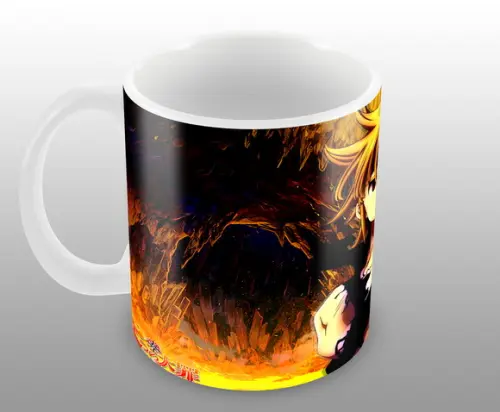Caneca Polímero Nanatsu no Taizai Personalizada