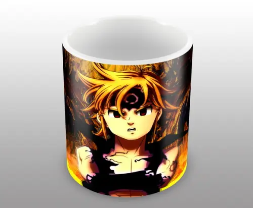 Caneca Polímero Nanatsu no Taizai Personalizada