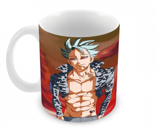 Caneca Polímero Nanatsu no Taizai Personalizada