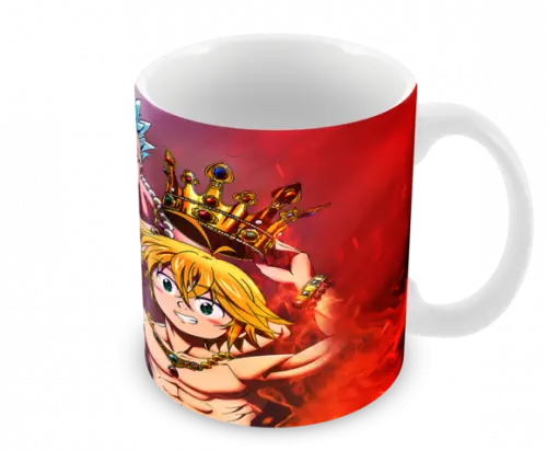 Caneca Polímero Nanatsu no Taizai Personalizada