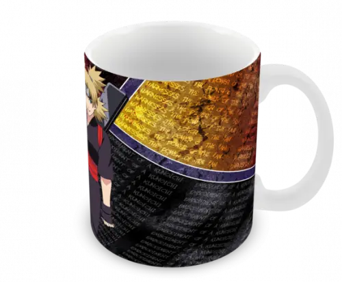 Caneca Polímero Naruto - Temari Personalizada