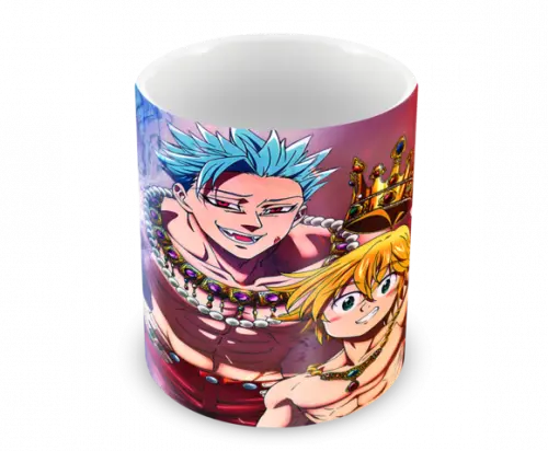 Caneca Polímero Nanatsu no Taizai Personalizada