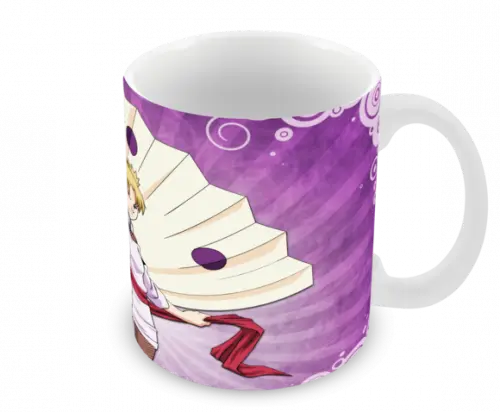 Caneca Polímero Naruto - Temari Personalizada
