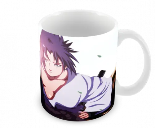 Caneca Polímero Naruto e Sasuke Personalizada