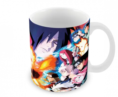 Caneca Polímero Naruto Personalizada
