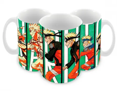 Caneca Polímero Naruto Personalizada