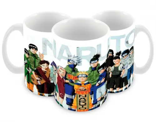 Caneca Polímero Naruto Personalizada