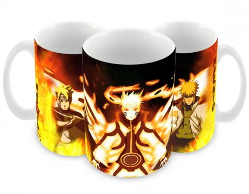 Caneca Polímero Naruto Personalizada