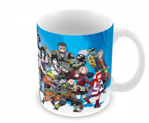 Caneca Polímero Naruto Personalizada