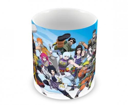 Caneca Polímero Naruto Personalizada
