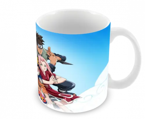 Caneca Polímero Naruto Personalizada