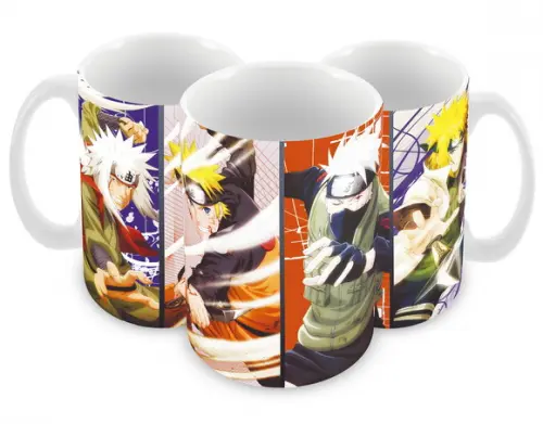 Caneca Polímero Naruto Personalizada