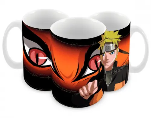 Caneca Polímero Naruto Personalizada