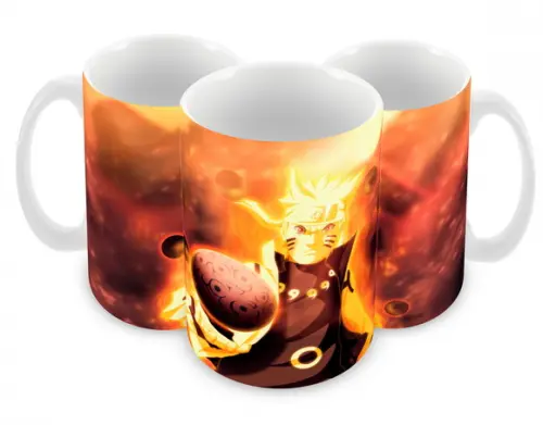 Caneca Polímero Naruto Personalizada