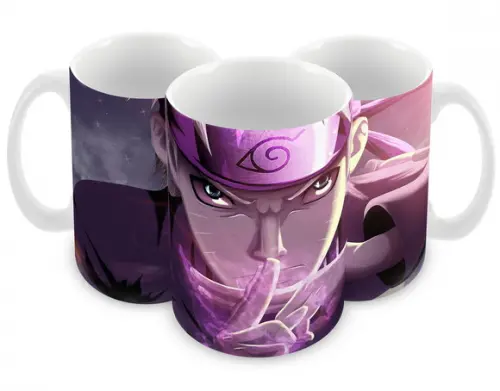 Caneca Polímero Naruto Personalizada