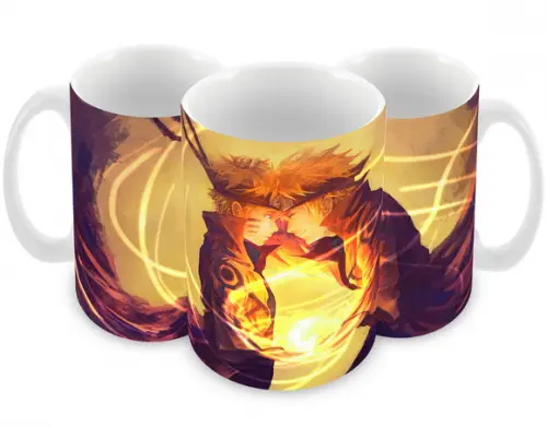Caneca Polímero Naruto Personalizada