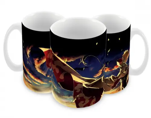 Caneca Polímero Naruto Personalizada