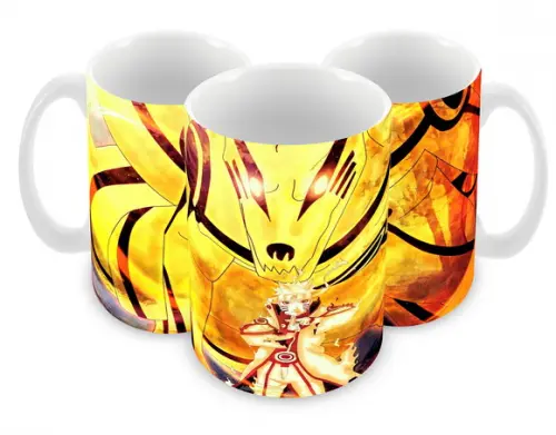 Caneca Polímero Naruto Personalizada