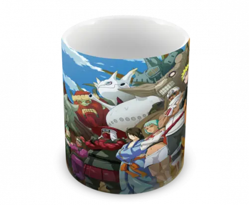Caneca Polímero Naruto Personalizada