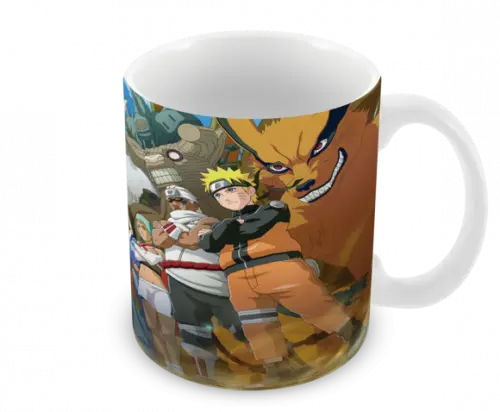 Caneca Polímero Naruto Personalizada