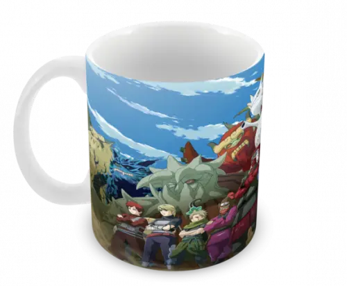 Caneca Polímero Naruto Personalizada